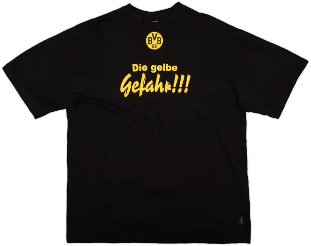 T-Shirts Borussia Dortmund Mens SS Home Shirt 2003/04