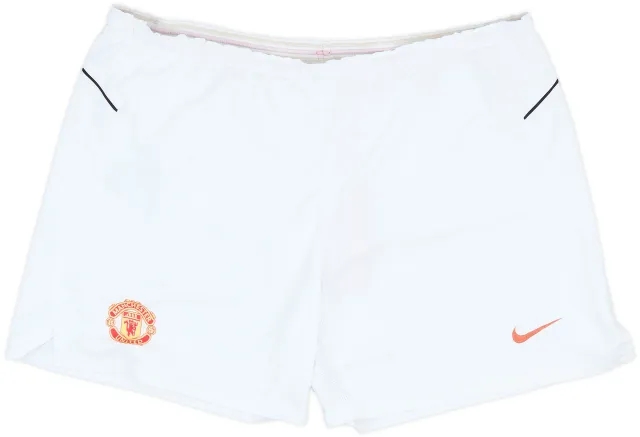 2004-06 Manchester United Home Shorts - 7/10 - (XXL)