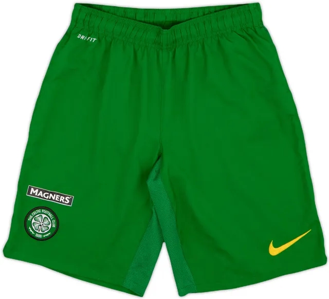 2013-14 Celtic Away Shorts - 9/10 - (S)