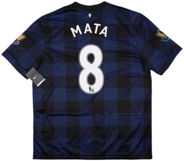 2013-14 Manchester United Away Shirt Mata #8 (XL)