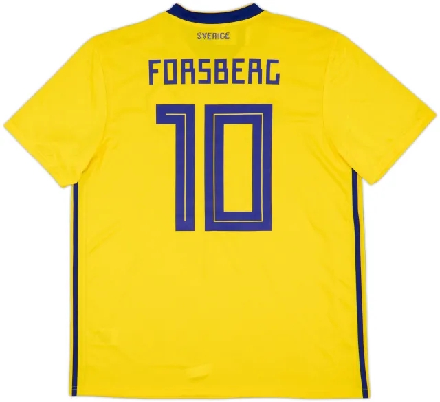 2018-20 Sweden Home Shirt Forsberg #10 (XL)