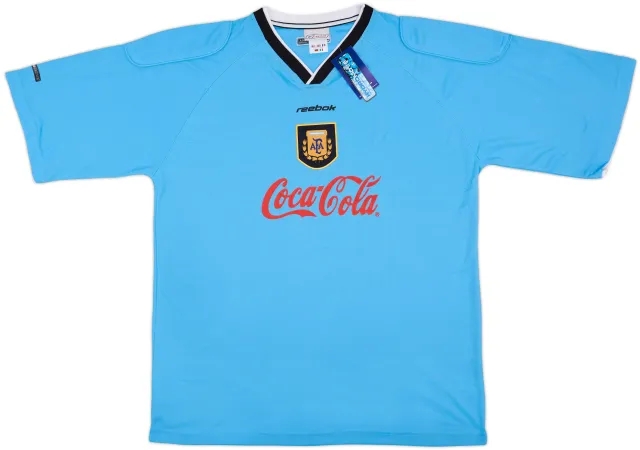 Reebok Argentina Mens SS Home Shirt 1999