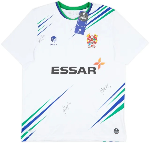 2022-23 Tranmere Rovers Signed Home Shirt (L)