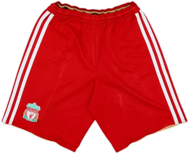 2010-12 Liverpool Home Shorts - 6/10 - (M.Boys)
