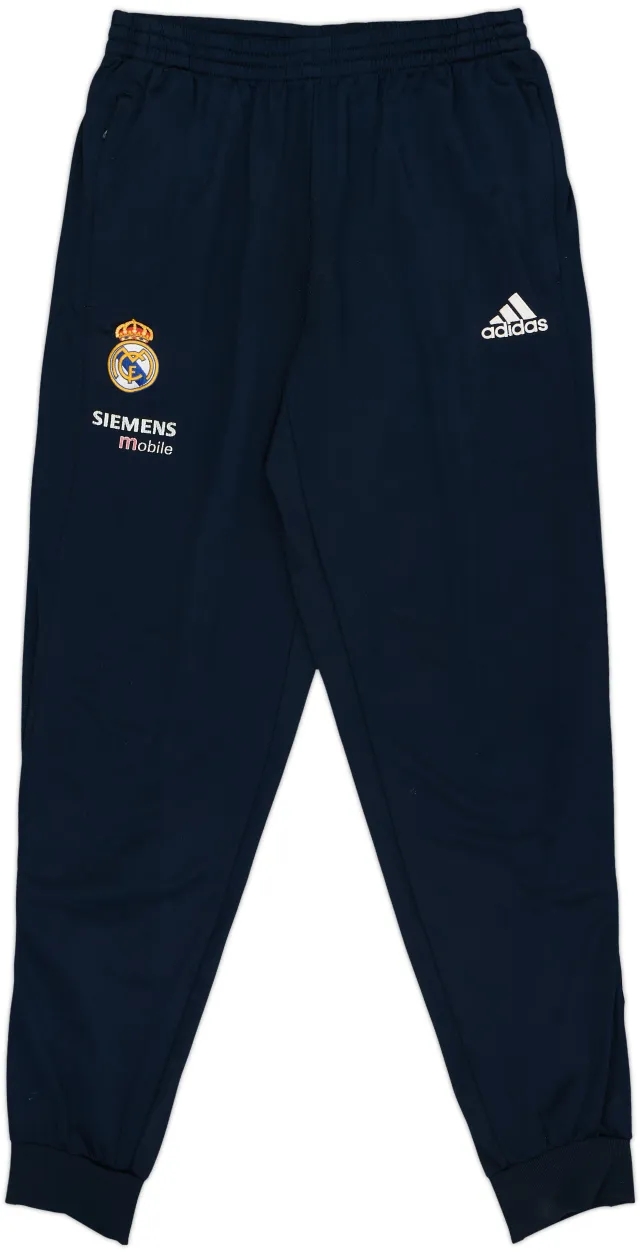 2003-04 Real Madrid adidas Track Pants/Bottoms - 7/10 - (L)