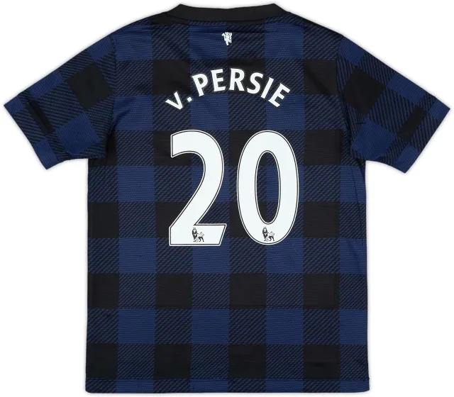 2013-14 Manchester United Away Shirt V.Persie #20 - 8/10 - (S.Boys)