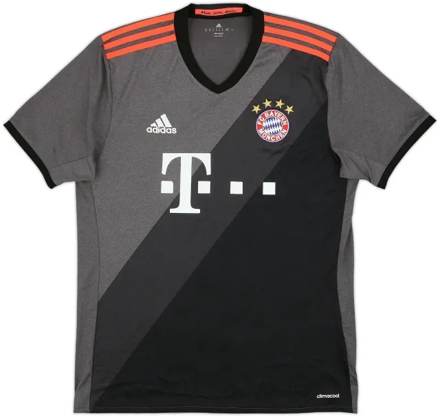 adidas Bayern Munich Mens SS Away Shirt 2016/17