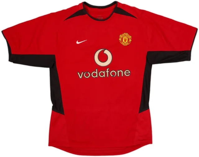 2002-04 Manchester United Home Shirt - 5/10 - (S)