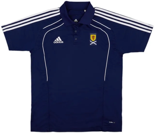 2010-11 Scotland adidas Polo Shirt - 8/10 - (L)