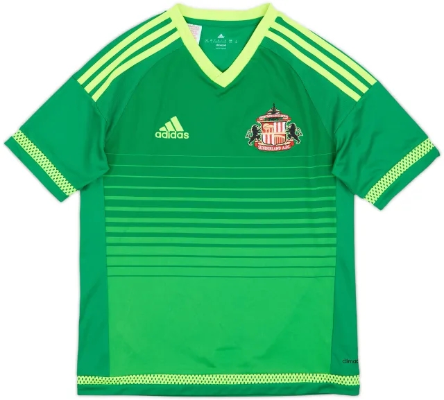 adidas Sunderland Boys SS Away Shirt 2015/16