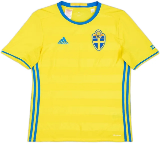 2016-17 Sweden Home Shirt - 8/10 - (XL.Boys)