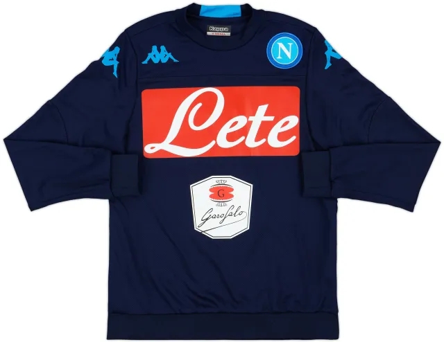 2017-18 Napoli Kappa Training Top - 8/10 - (XS)