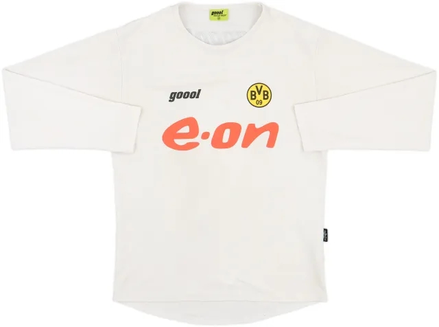 Training Borussia Dortmund Mens LS Home Shirt 2002/03