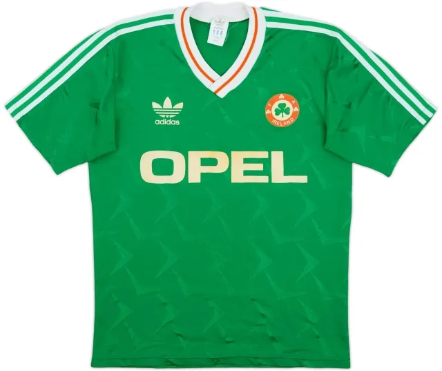 1990-92 Ireland Home Shirt - 8/10 - (M)