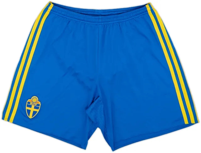 2014-16 Sweden Home Shorts - 9/10 - (M)