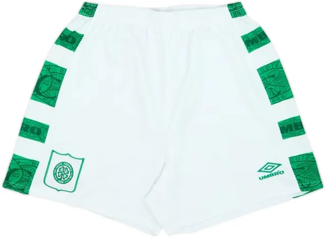 1995-97 Celtic Home Shorts - 9/10 - (L)