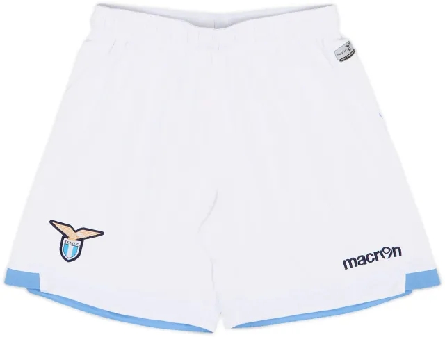 2014-15 Lazio Home Shorts - 9/10 - (XL.Boys)