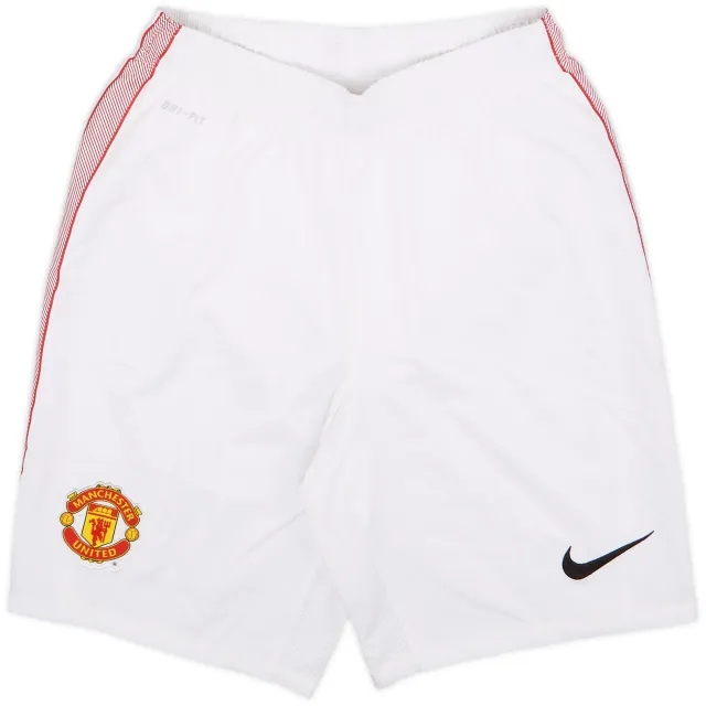 2012-13 Manchester United Home Shorts - 8/10 - (S)