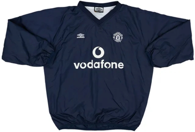 2000-01 Manchester United Umbro Drill Top - 7/10 - (S)