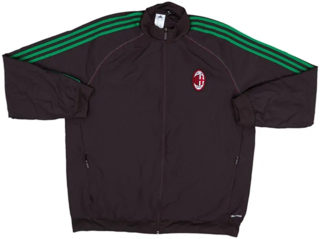 2013-14 AC Milan adidas Track Jacket - 10/10 - (XXL)