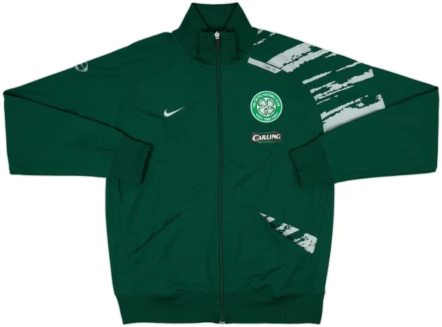 2007-08 Celtic Nike Track Jacket - 10/10 - (L)