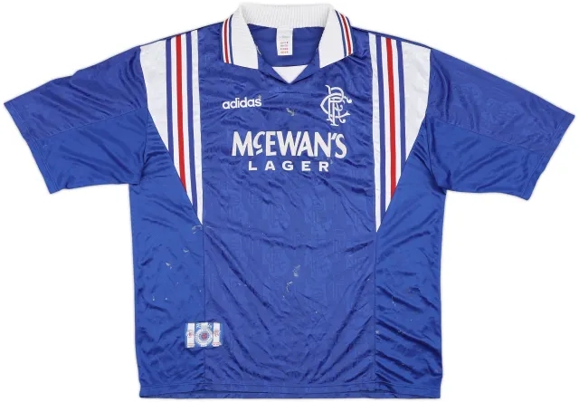 1996-97 Rangers Home Shirt - 5/10 - (XXL)