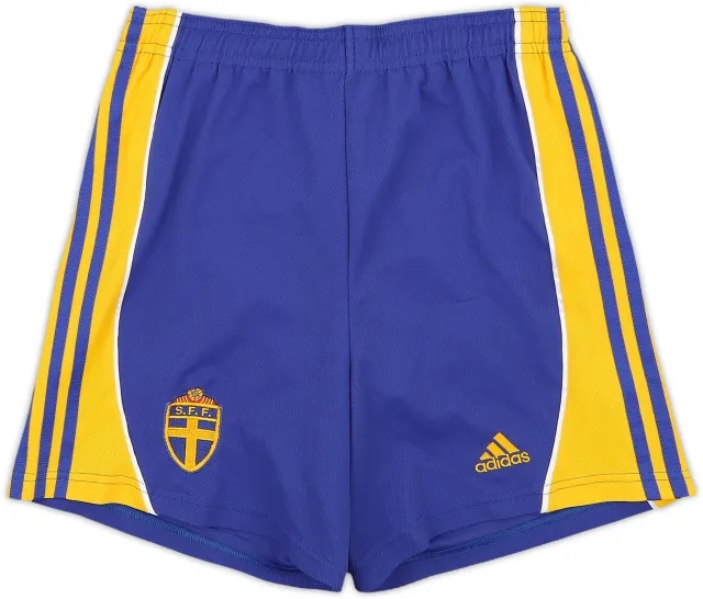 2000-02 Sweden Home Shorts - 8/10 - (L.Boys)