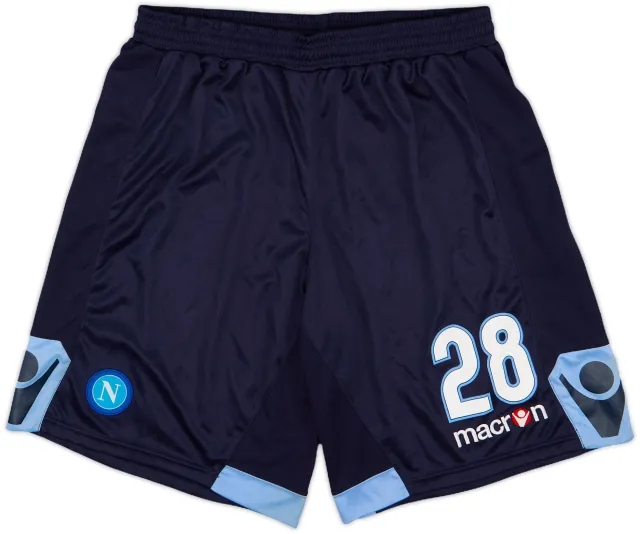2010-11 Napoli Player Issue Third Shorts #28 - 7/10 - (XL)