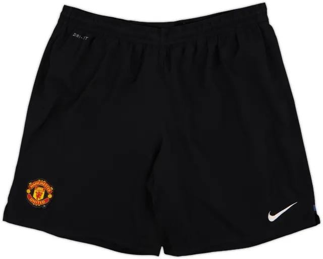 2011-12 Manchester United Away Shorts - 6/10 - (XXL)