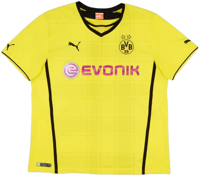 Puma Borussia Dortmund Mens SS Home Shirt 2013/14
