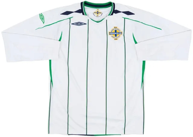 2008-09 Northern Ireland Away L/S Shirt - 5/10 - (M)