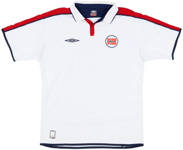 2002-04 Norway Away Shirt - 8/10 - (L)