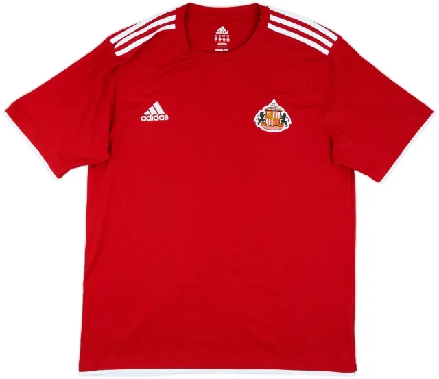 2011-12 Sunderland adidas Cotton Tee - 9/10 - (XXL)