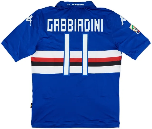 2013-14 Sampdoria Home Shirt Gabbiadini #11 - 6/10 - (XL)
