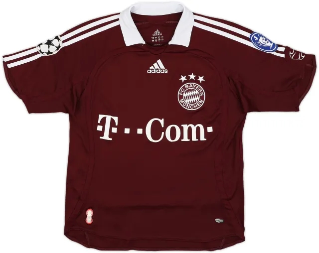 adidas Bayern Munich Boys SS Home Shirt 2006/07