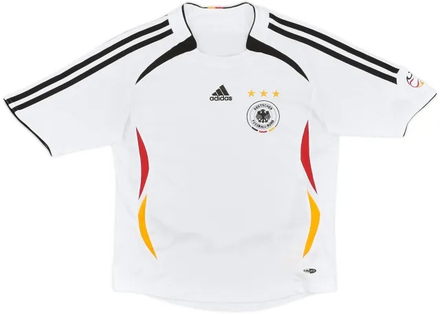 adidas Germany Boys SS Home Shirt 2005