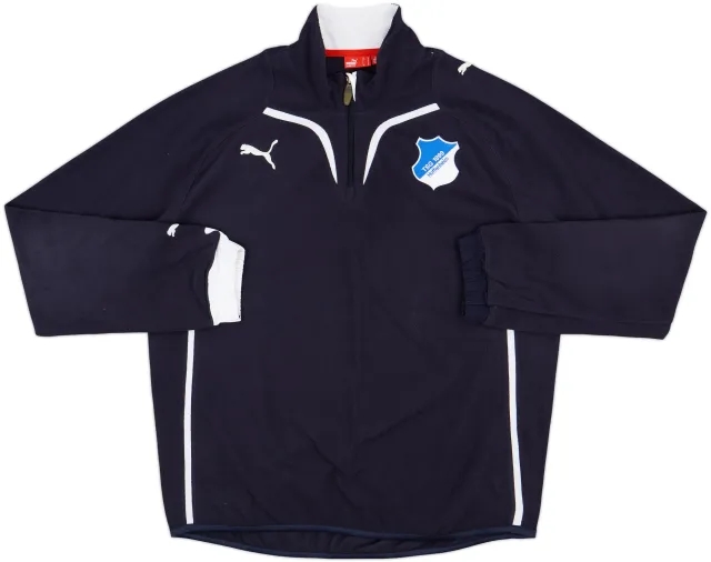 2009-10 Hoffenheim Puma 1/4 Zip Fleece Top - 7/10 - (XL)