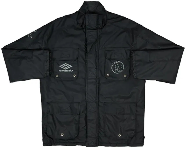 1997-98 Ajax Umbro CL Padded Rain Jacket - 9/10 - (L)