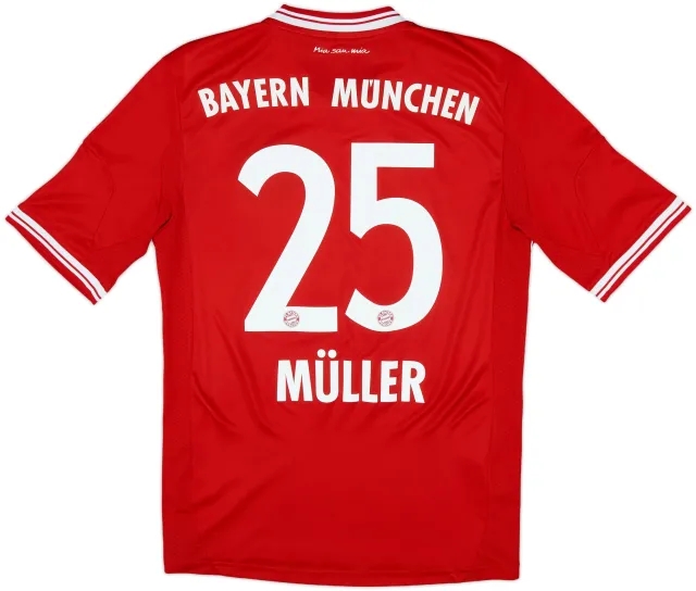 adidas Bayern Munich Mens SS Home Shirt 2013/14