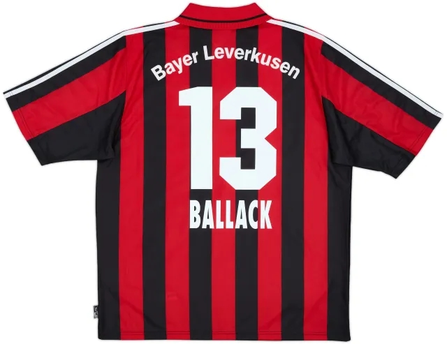 2000-01 Bayer Leverkusen Home Shirt Ballack #13 (XL)