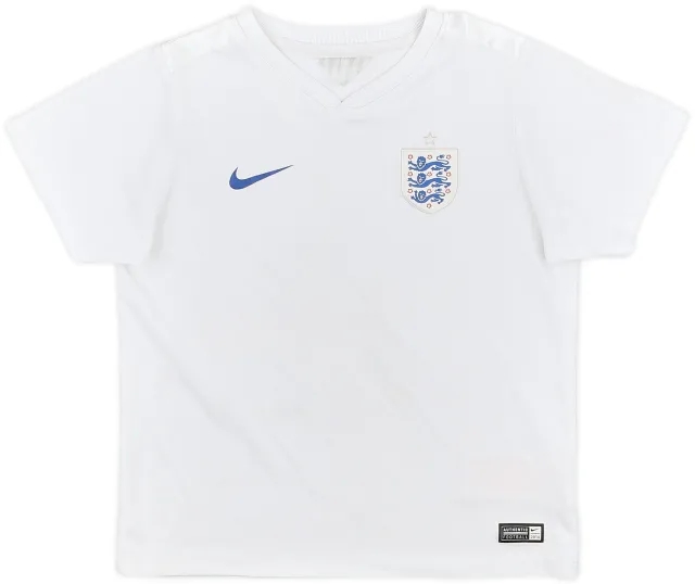 2014-15 England Home Shirt - 6/10 - (6-7 Years)