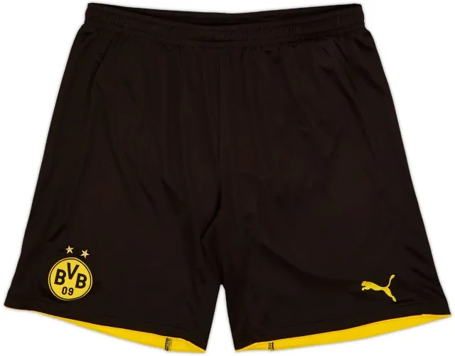 2016-17 Borussia Dortmund Home Shorts - 10/10 - (XL)