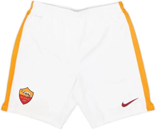2015-16 Roma Home Shorts - 6/10 - (M.Boys)