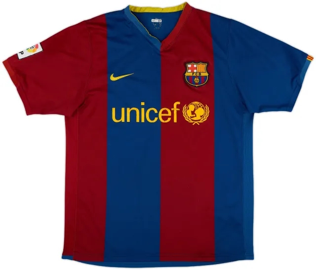 2006-07 Barcelona Home Shirt - 5/10 - (M)