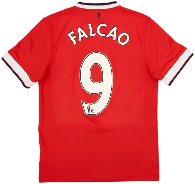 2014-15 Manchester United Home Shirt Falcao #9 - 6/10 - (S)