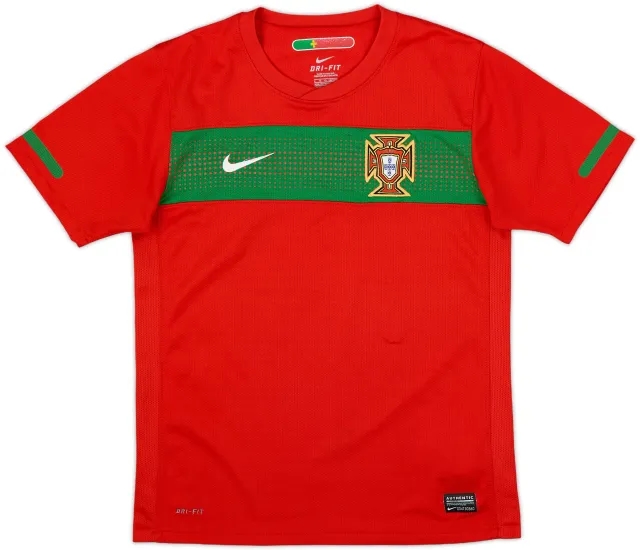 2010-11 Portugal Home Shirt - 8/10 - (L.Boys)