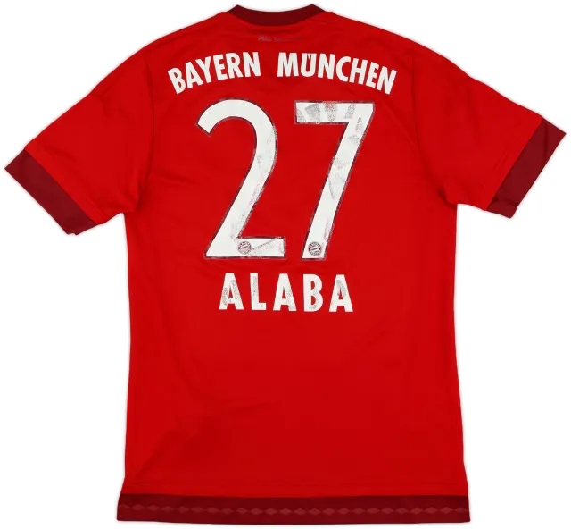 adidas Bayern Munich Mens SS Home Shirt 2015/16
