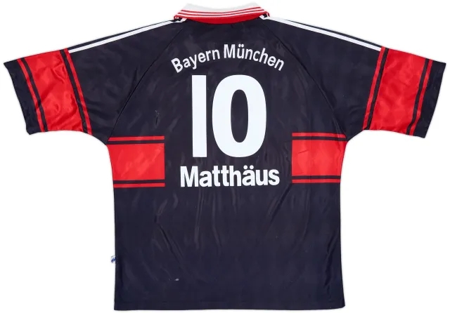 adidas Bayern Munich Mens SS Home Shirt 1997/99
