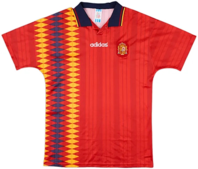 1994-96 Spain Home Shirt - 9/10 - (M)