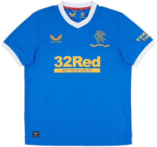 2021-22 Rangers Home Shirt - 7/10 - (L)